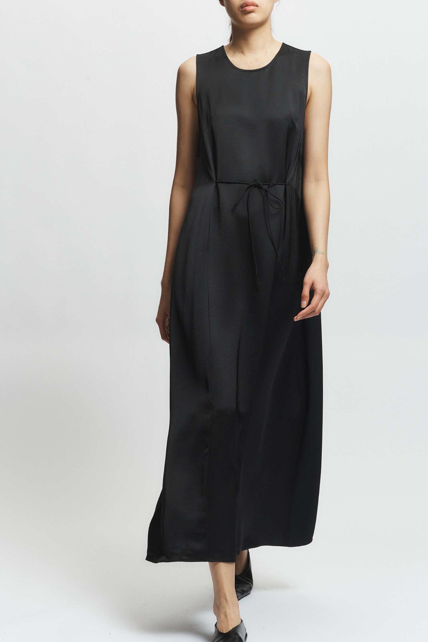 charmeuse maxi dress Grant Charmeuse Maxi Dress Dusty Olive / M by Saint Art NY