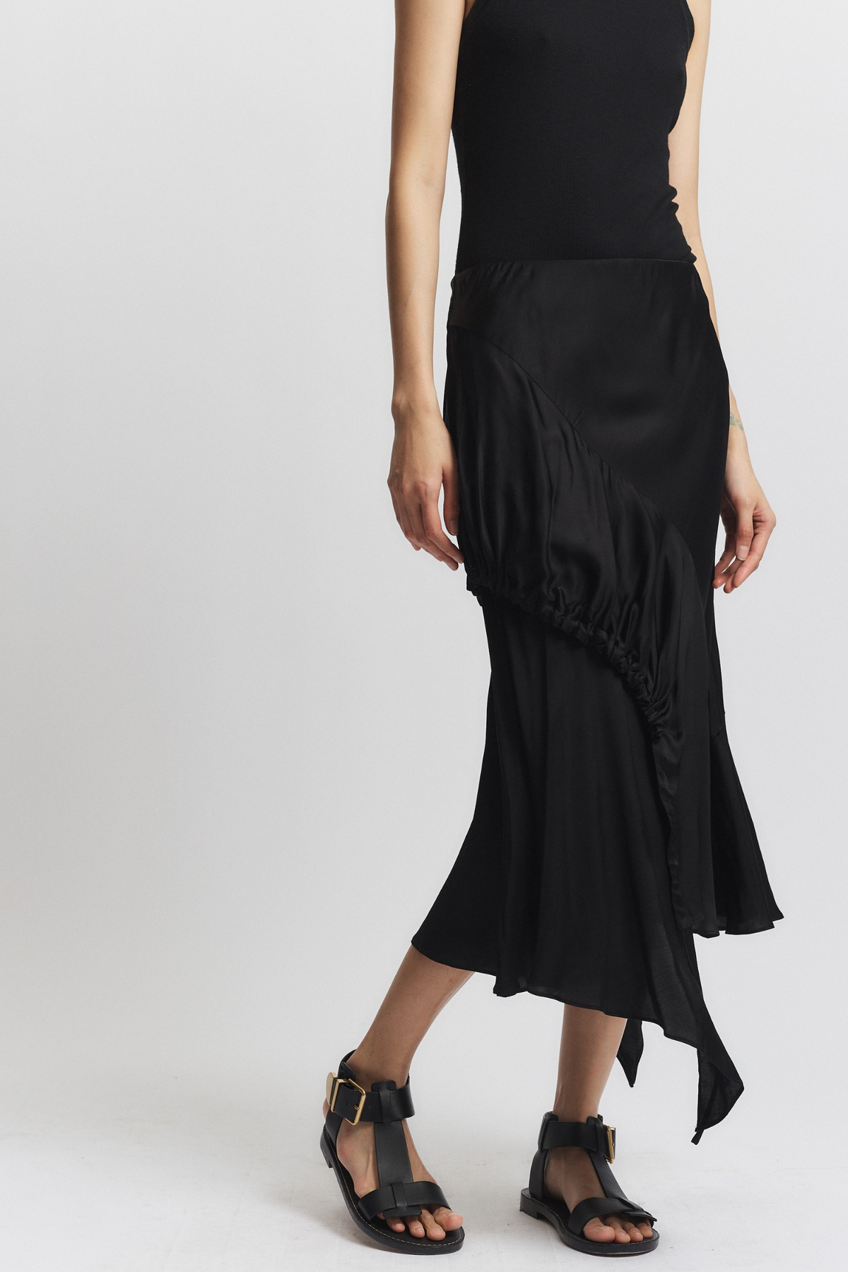 スカート AMERI ART COLLAGE PRINT SHEER SKIRT AMERI ART COLLAGE PRINT SHEER TOP SKIRT Other