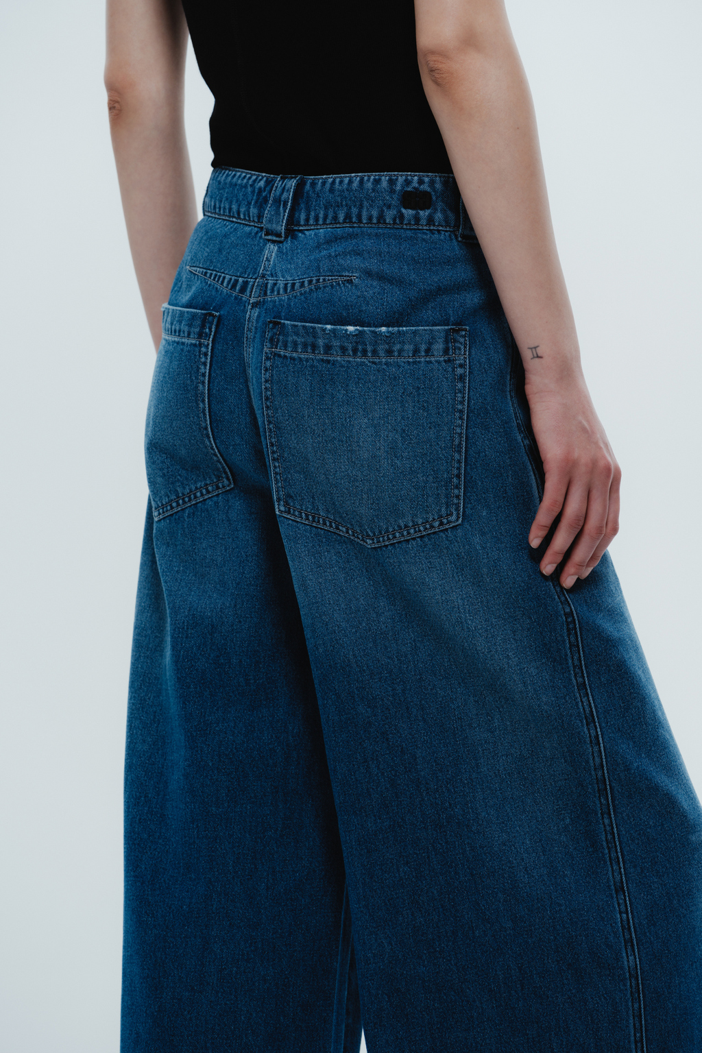 【SCENERITY】Four-color standard denim pants SKATE SHOECUT DENIM PANTS – Saint Alfred