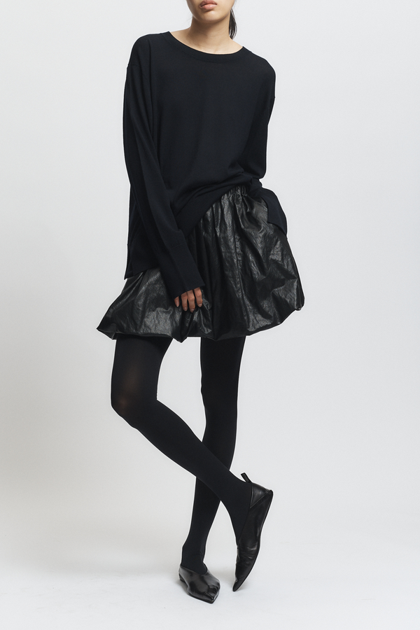 Sean Bubble Skirt, Black