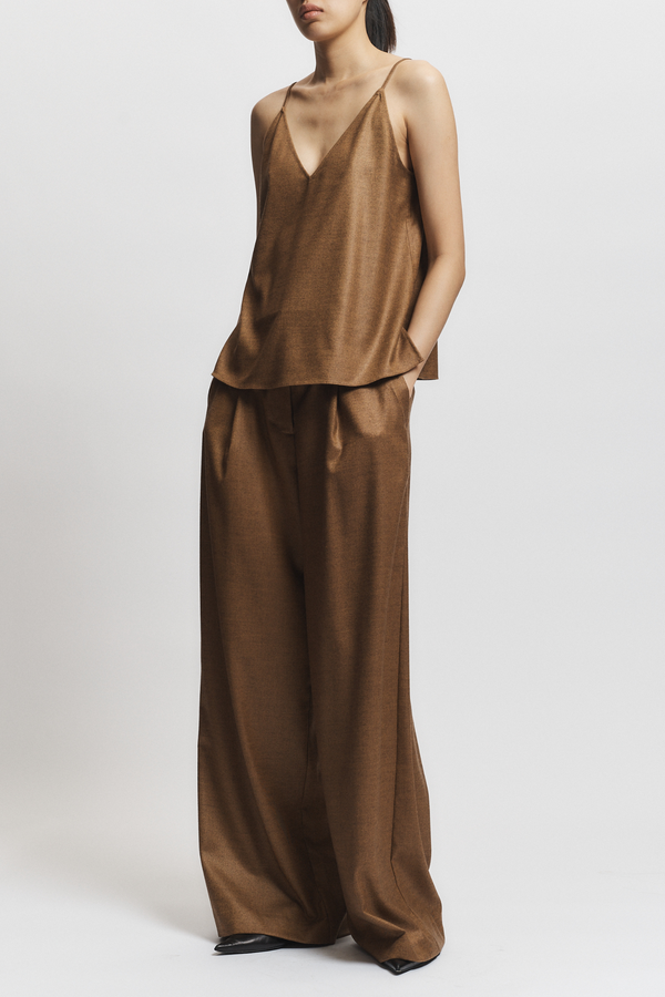 Keller V-Neck Swing Tank, Clove