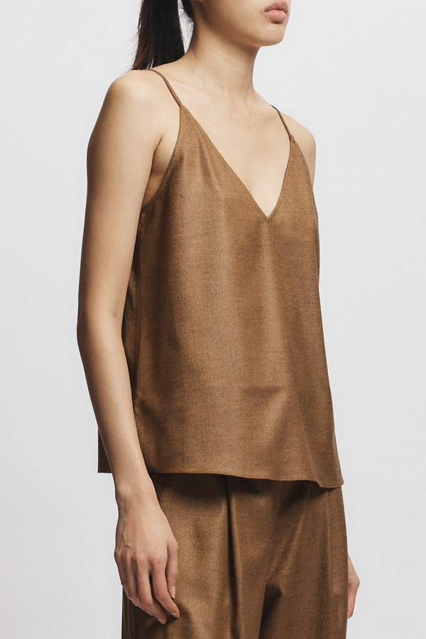 Keller V-Neck Swing Tank, Clove