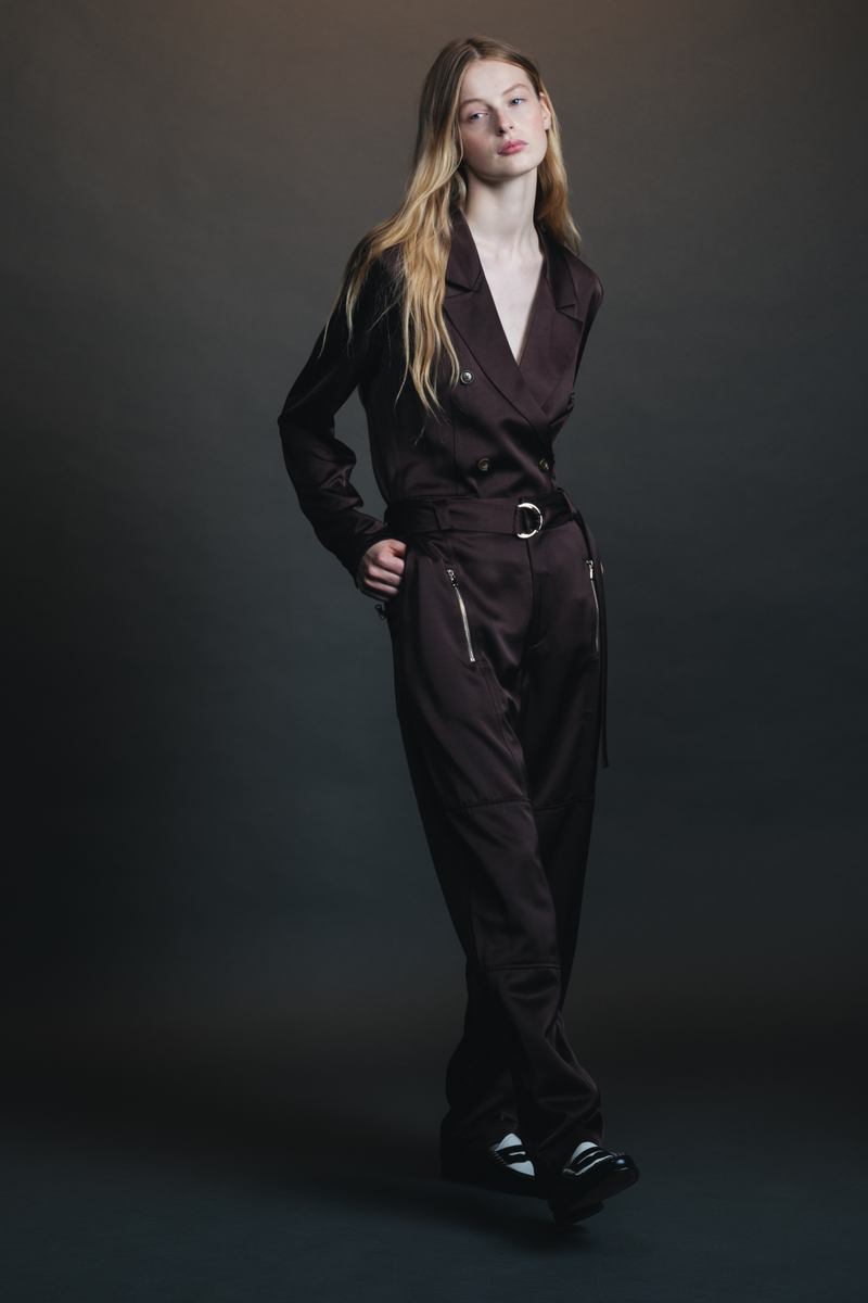 Luxury street style, soft suiting, and everyday charmeuse at Saint Art ...