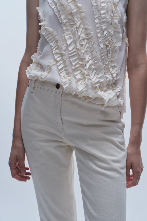 Kiana Denim Pant, Natural