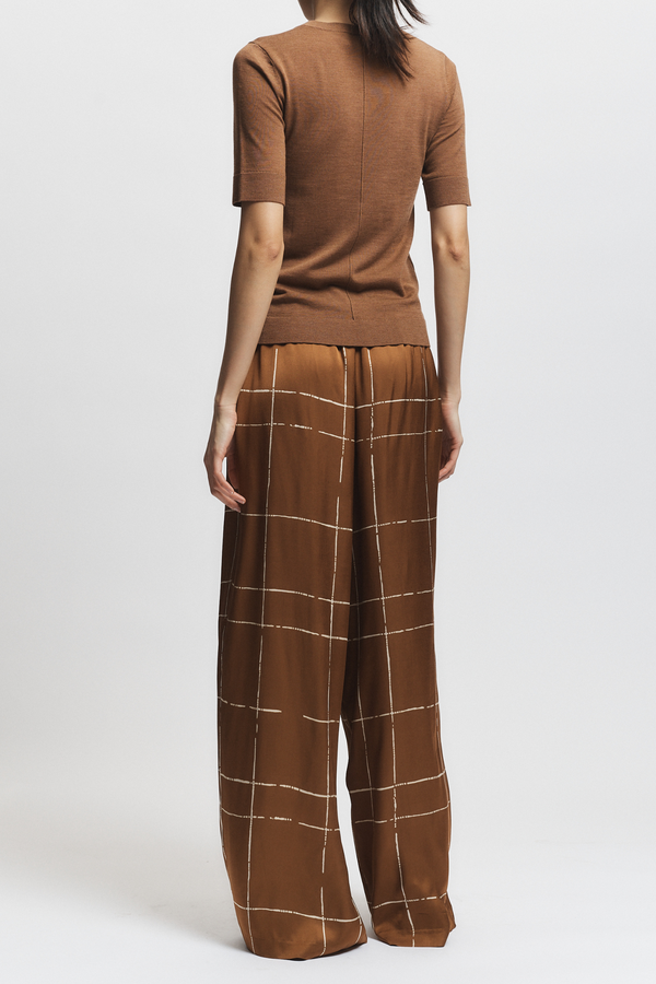 Halsey Pull-on Viscose Pant, Ginger