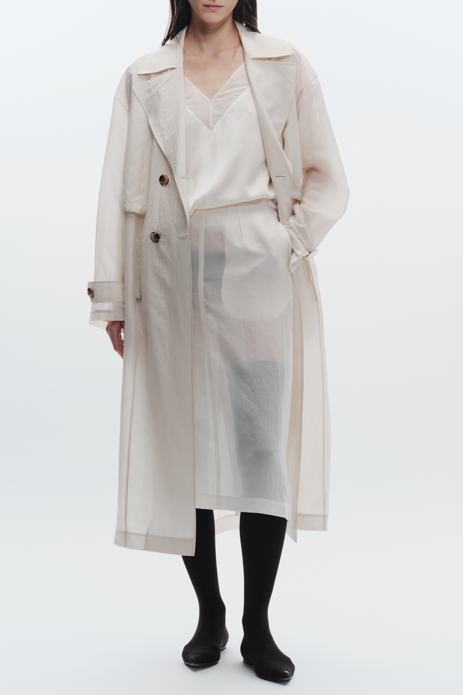 Osman Sheer Oversized Trench – SAINT ART Osman Sheer Oversized Trench – SAINT ART