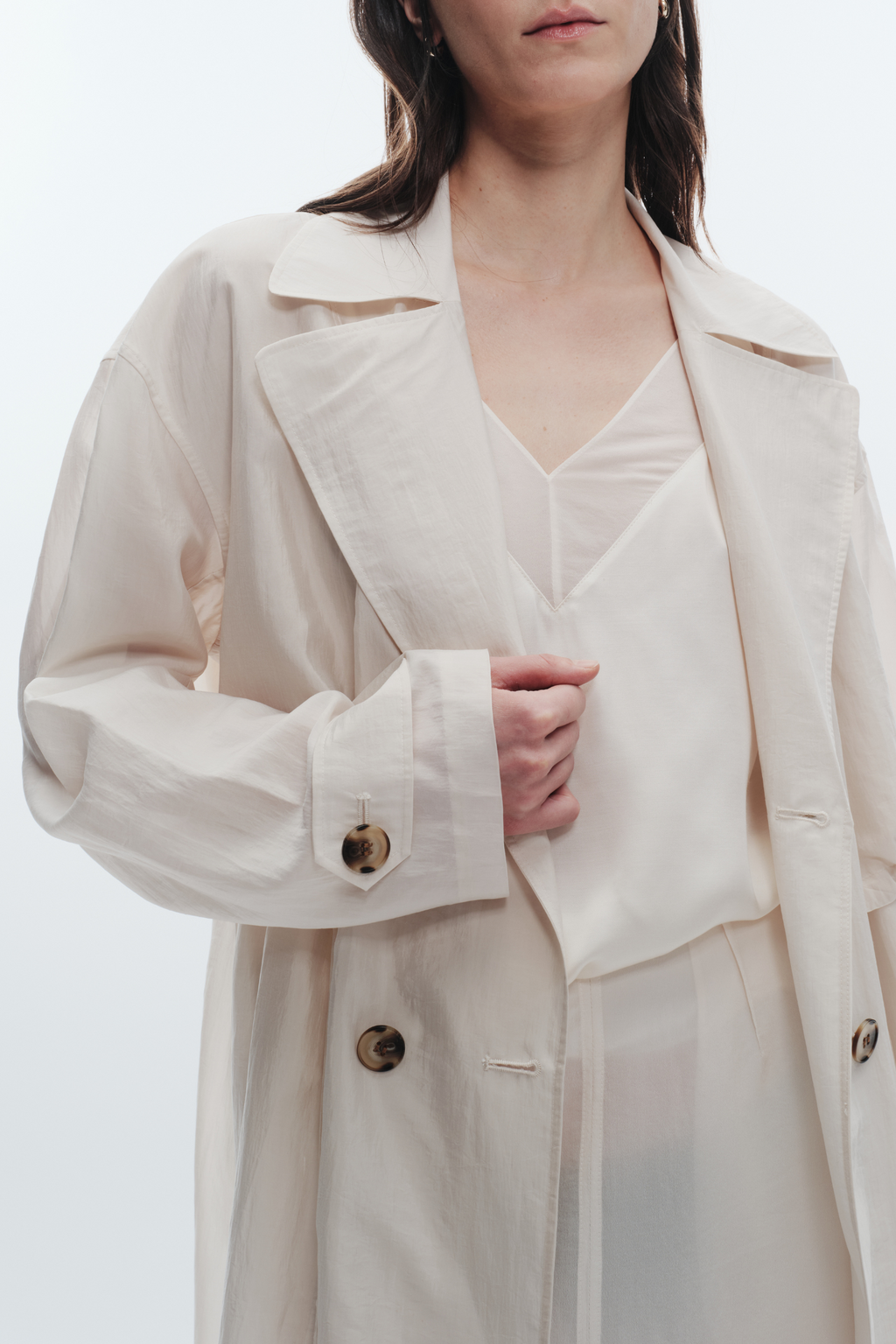 Osman Sheer Oversized Trench – SAINT ART