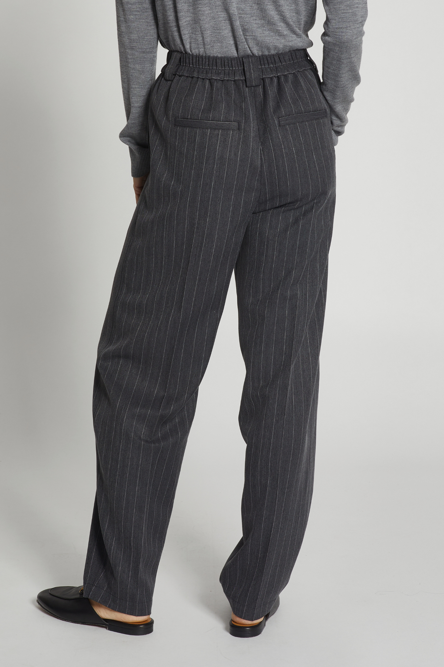 パンツ STUDIOTABLE : 25SS / STRIPE PINTUCK PANTS (CHARCOAL) 187759600_o1.jpg?