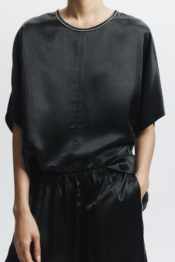 Bode Blouse, Black