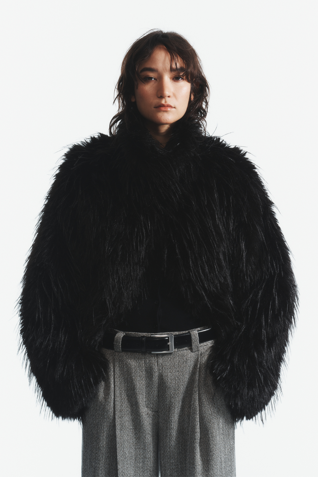 Rhea Shaggy Coat – SAINT ART