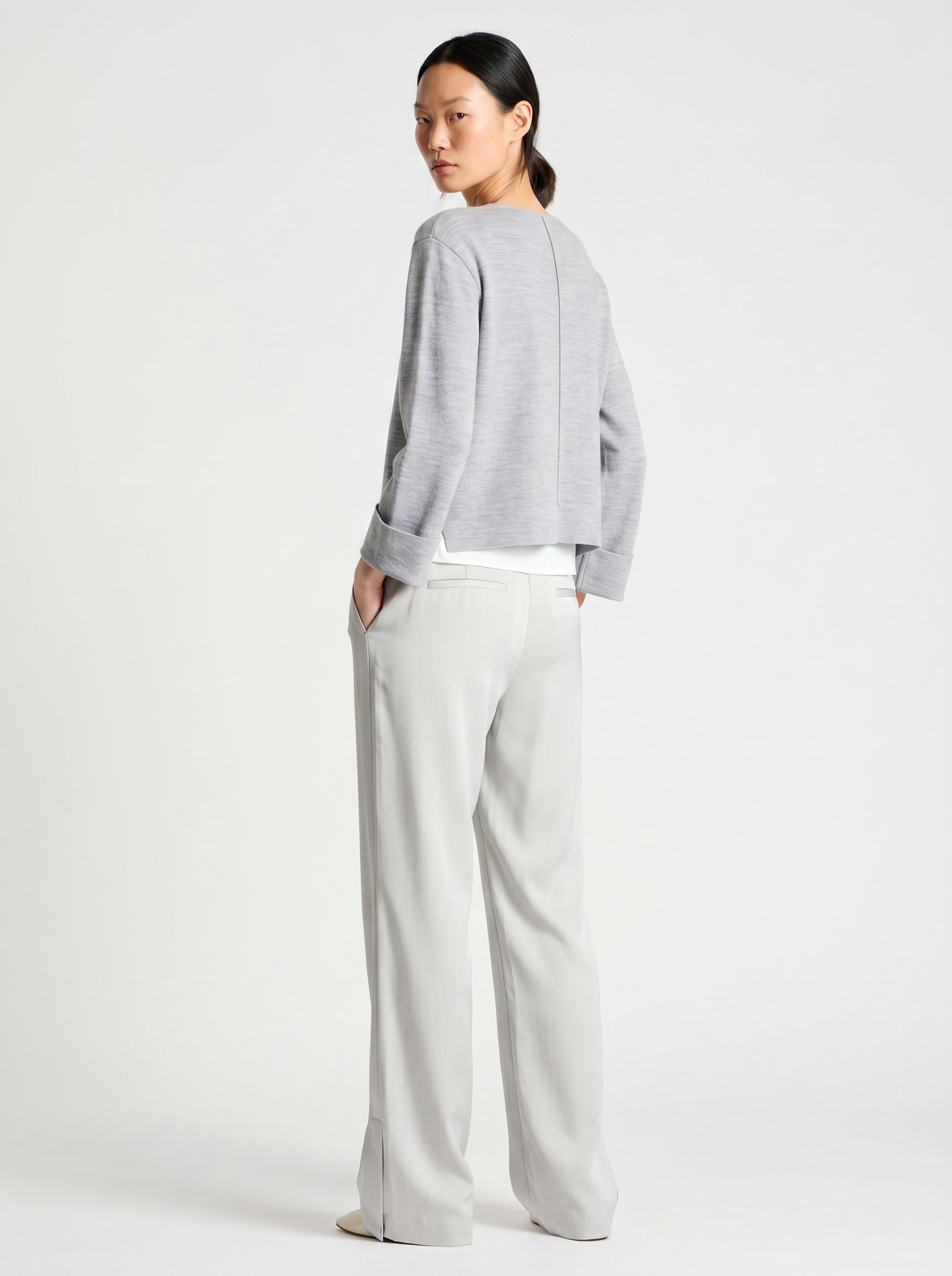 color-Pale Grey Heather