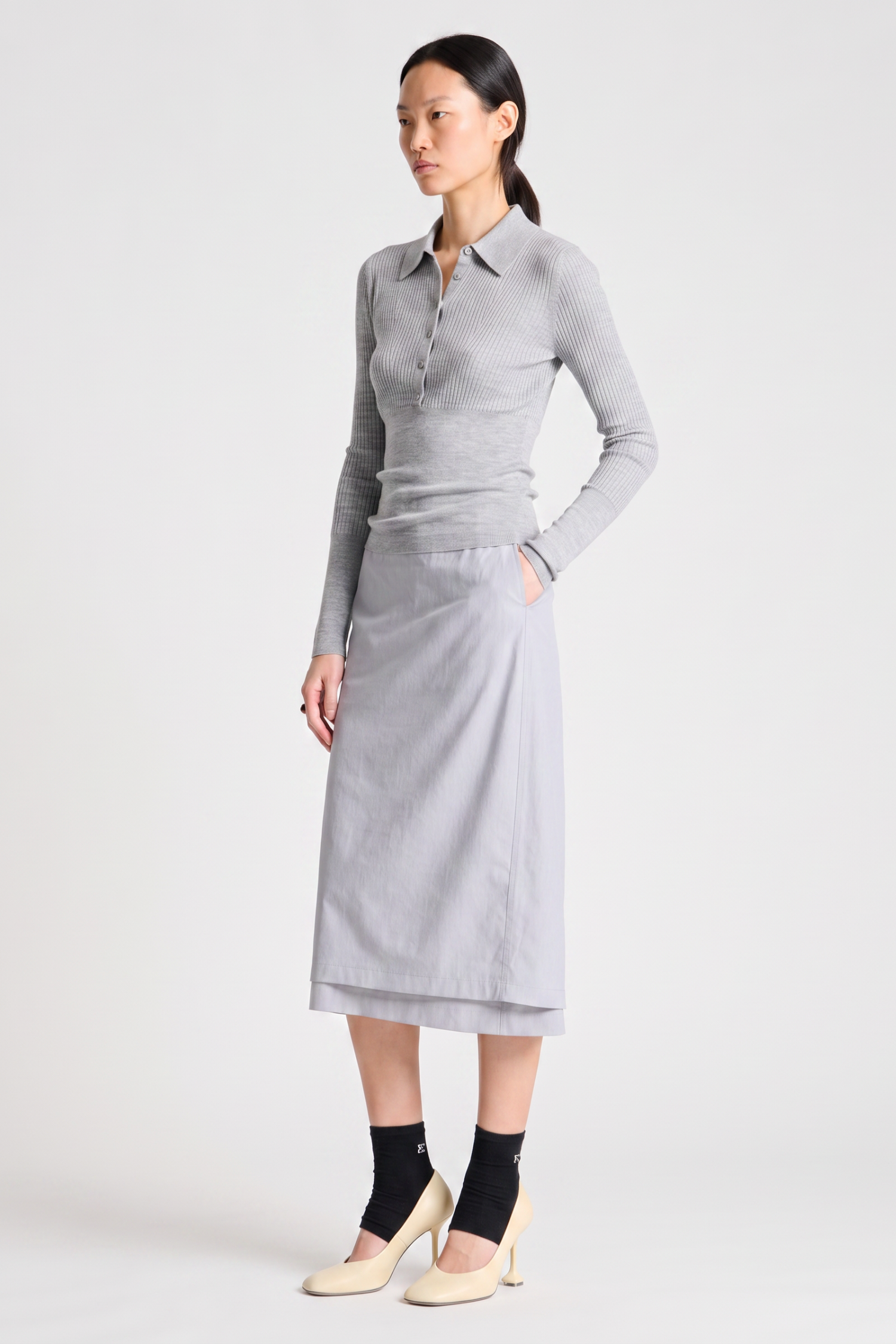 color-Pale Grey Heather