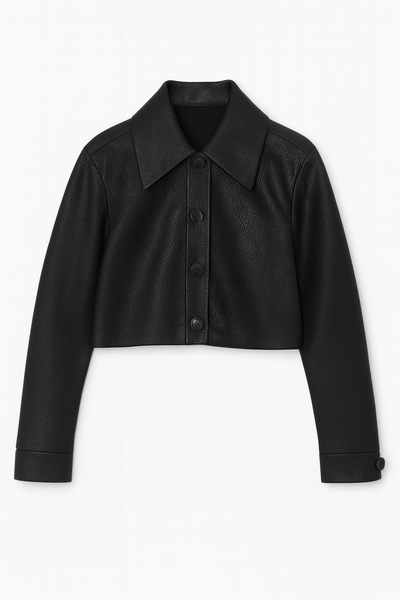 Lomand Crinkle Leather Jacket – SAINT ART