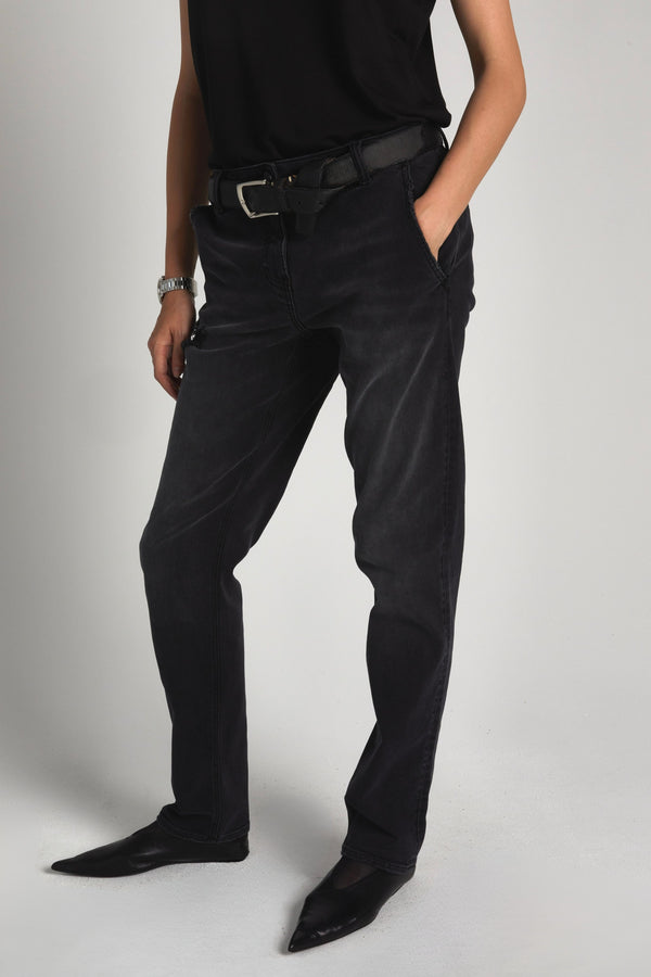 Kiana Denim Pant, Carbon Wash