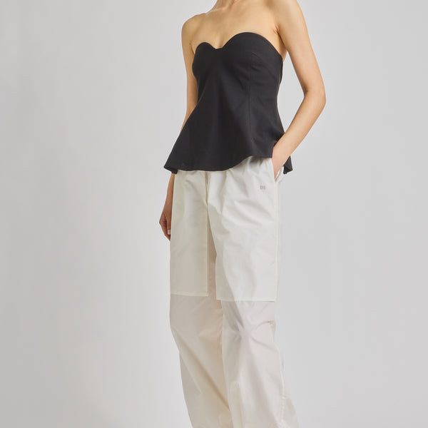 Danielle Bustier Top, Black – SAINT ART
