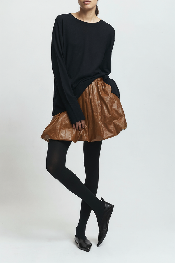 Sean Bubble Skirt, Cognac