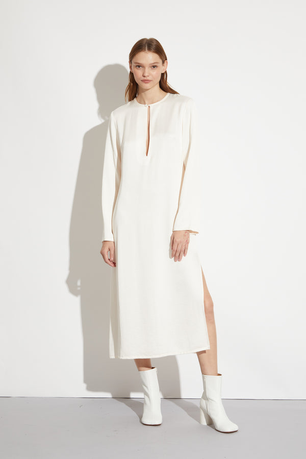 Isabel Long Sleeve Dress, Ivory